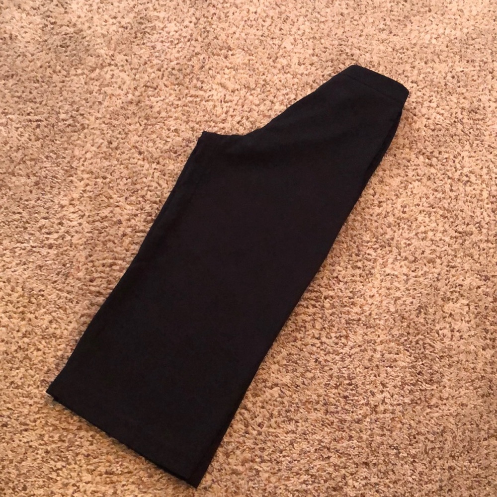 Black Wide Leg Dress Pant